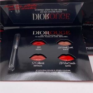 ♦️5/$25 DIOR ROUGE THE NEW COUTURE LIPSTICK SAMPLE